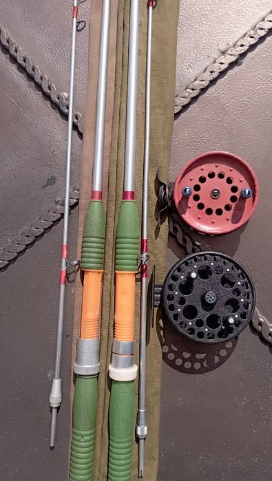 Спиннинги , катушки времён  СССР.