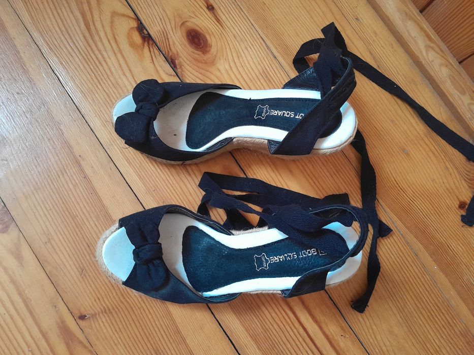 Buty espadryle. Rozm 37. Raz ubrane.