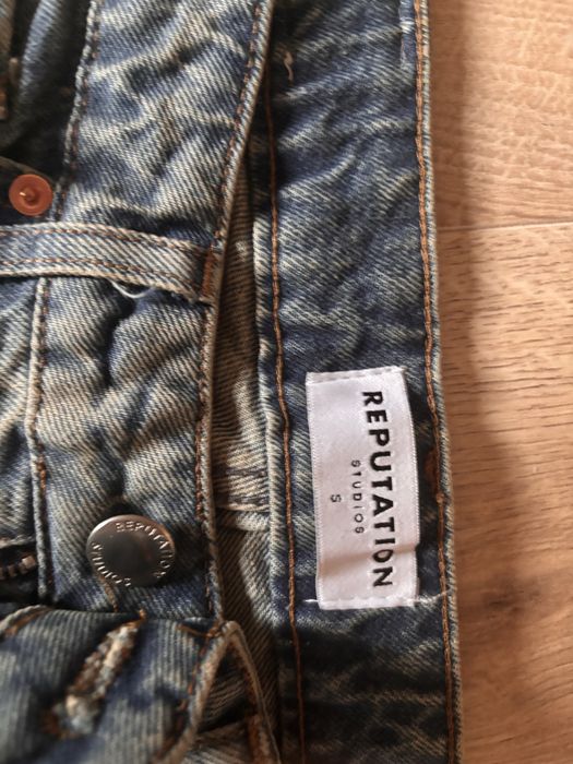 Reputation studios flared jeans