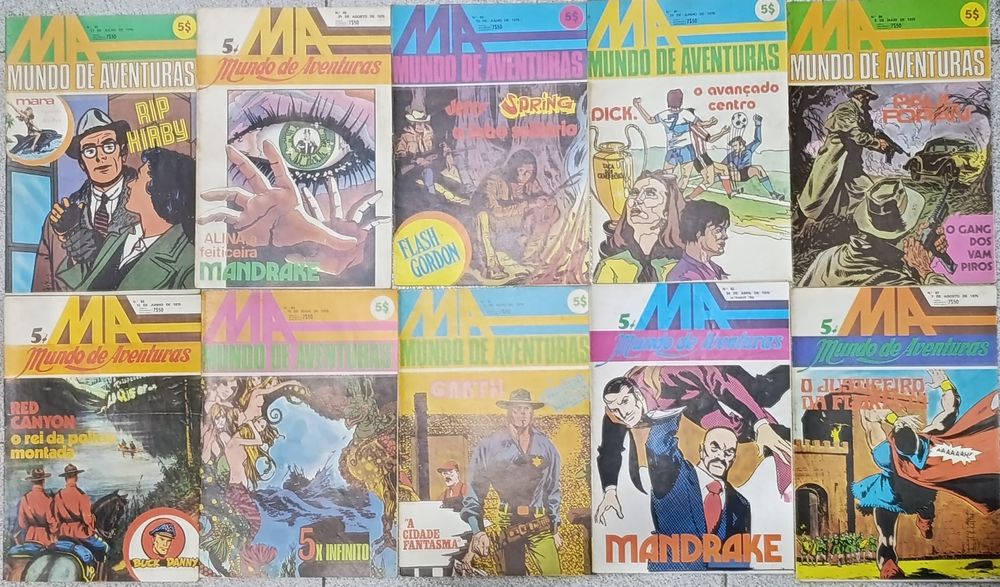 Conjunto de 10 livros