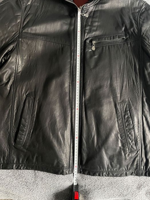 Kurtka skórzana męska Trapper 58