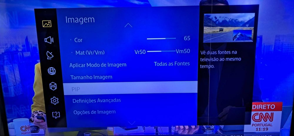 SmartTV Samsung 40'' (4k UHD) , WiFi, PIP