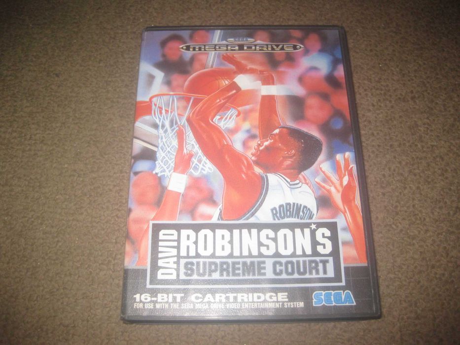 Jogo "David Robinson`s Supreme Court" para Sega Mega Drive