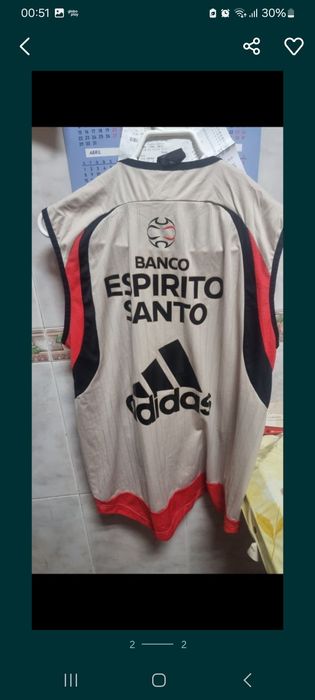 Camisola de  treino do benfica