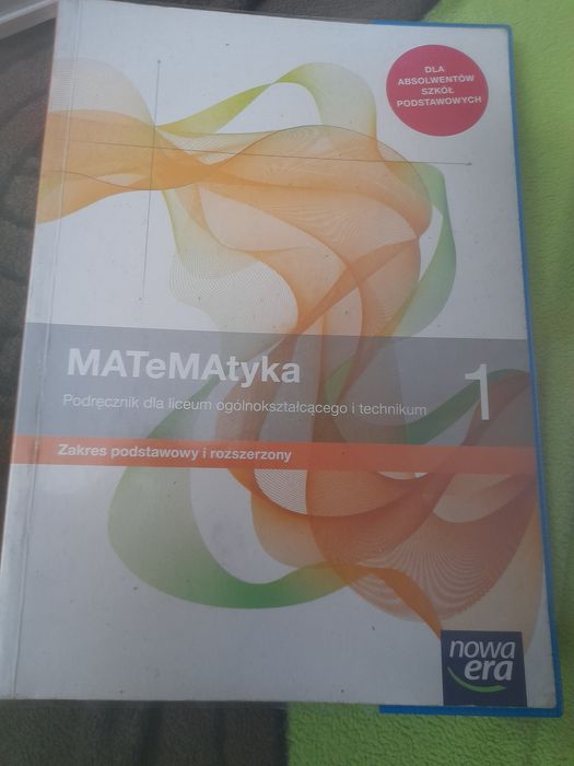 Matematyka podręcznik nowa era 1