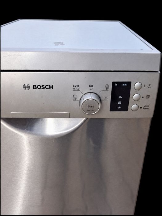 Zmywarka Bosch SilencePlus 45 cm inox – VarioSpeed, sprawna