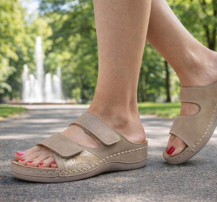 Klapki damskie na ostrogi piętowe 3017 ben rozmiar: 40