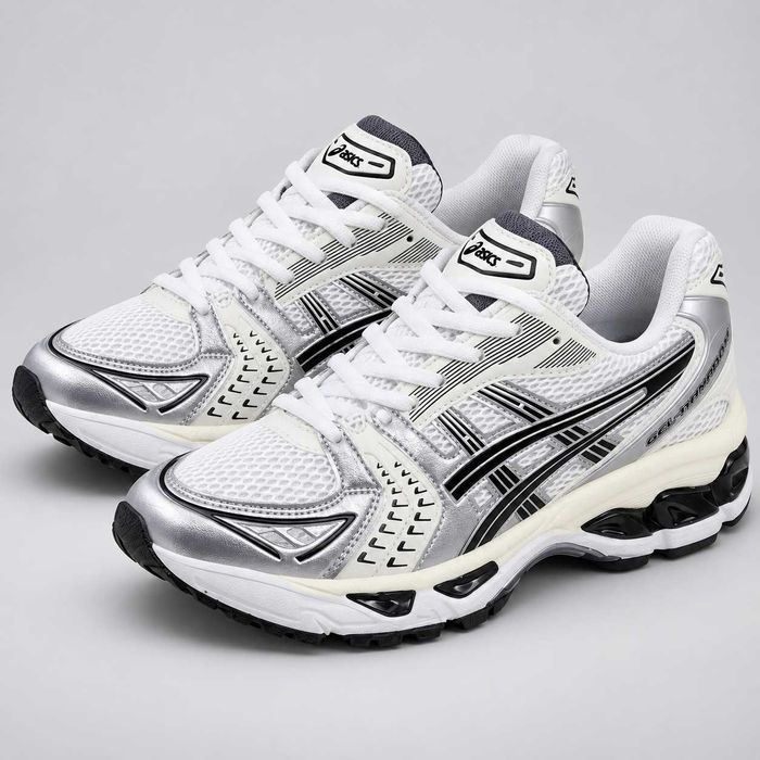 Кросівки Asics Gel-Kayano 14 білі/срібні сітка унісекс 37-41 без передоплати