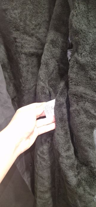 Пальто-плащ мужское новое 54-56 размер с подстежкой мех