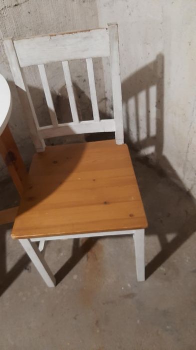 4 Krzesła Drewniane Ikea Stefan