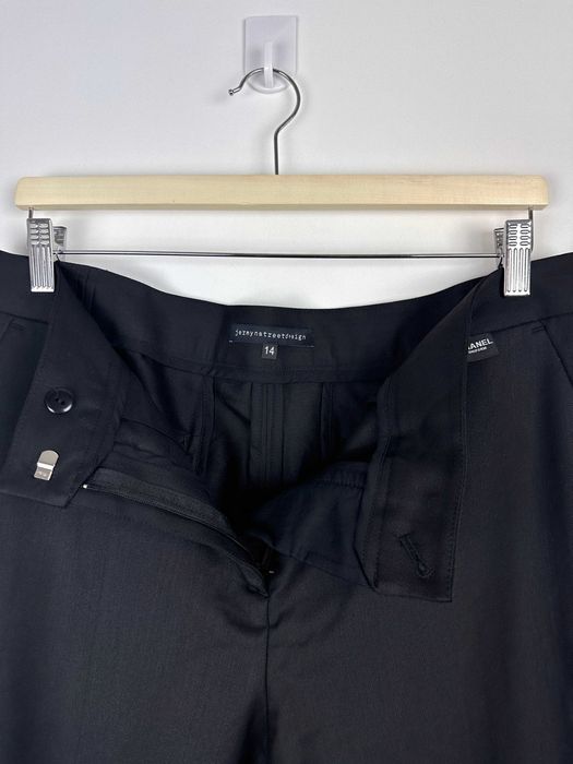 Spodnie Chanel Uniform czarne materiałowe Jermynstreetdesign r. 34