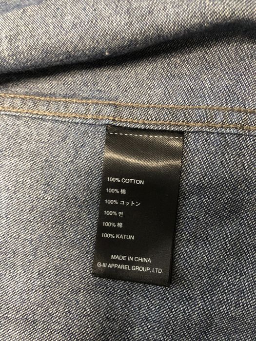 Мужская джинсовая рубашка