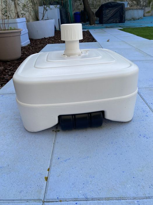 Base Chapeu de sol, com rodas