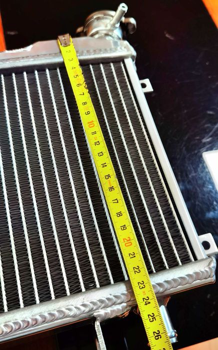 Radiador Yamaha TDR250 de 88 até 90, Alumínio Performance