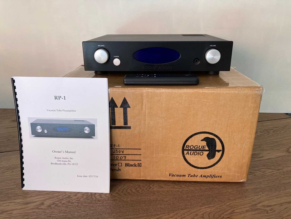 Rogue Audio RP-1 (pre-amp a válvulas)