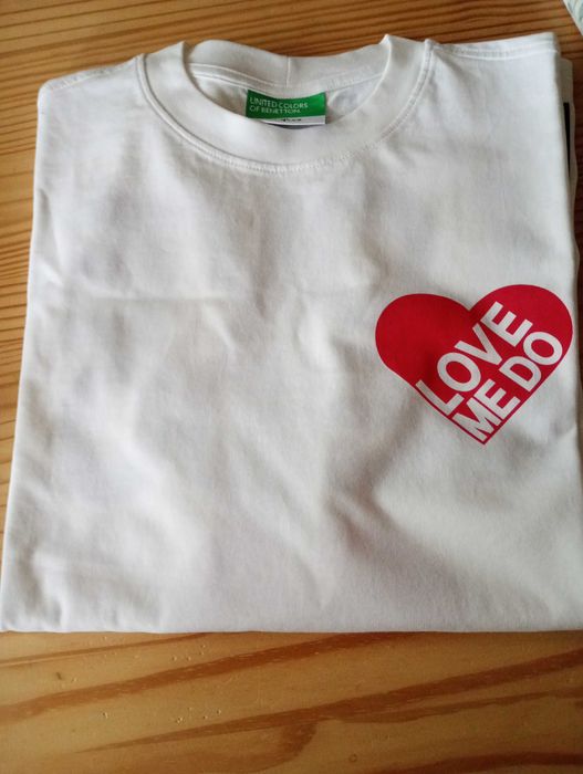 Beatles podkoszulek T-shirt ,Benetton, bawełna