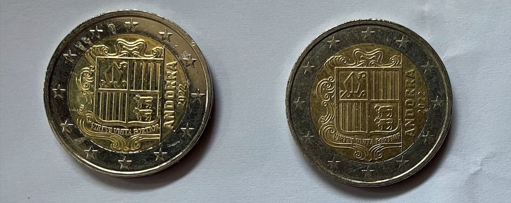 Moedas de Andorra