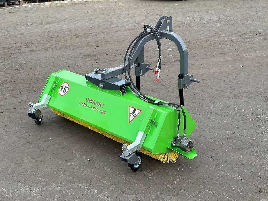 MINI Zamiatarka hydrauliczna do traktora ciągnika kostki drogowa