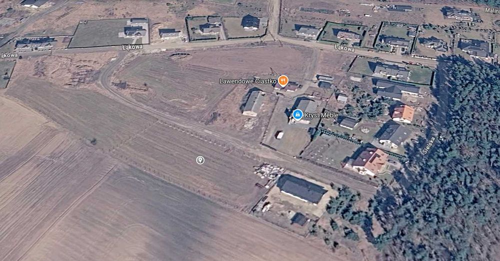 Działka do wynajęcia 1000 m² – Dobrzewino, ul. Sielska