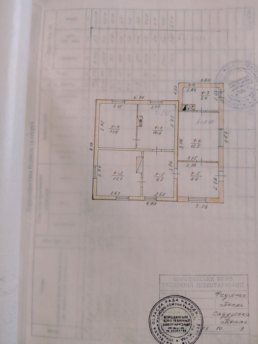 Бабинці-продам цегляний капітальний будинок в центрі селища !