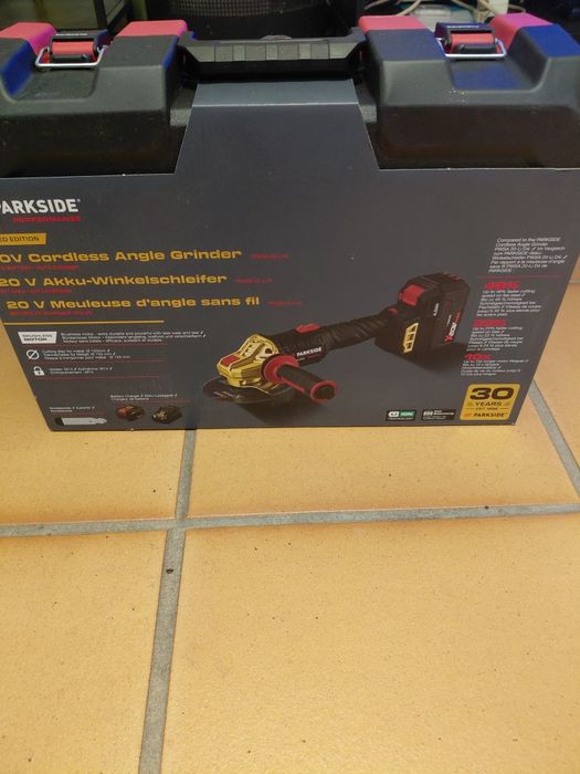 Rebarbador parkside(nova)