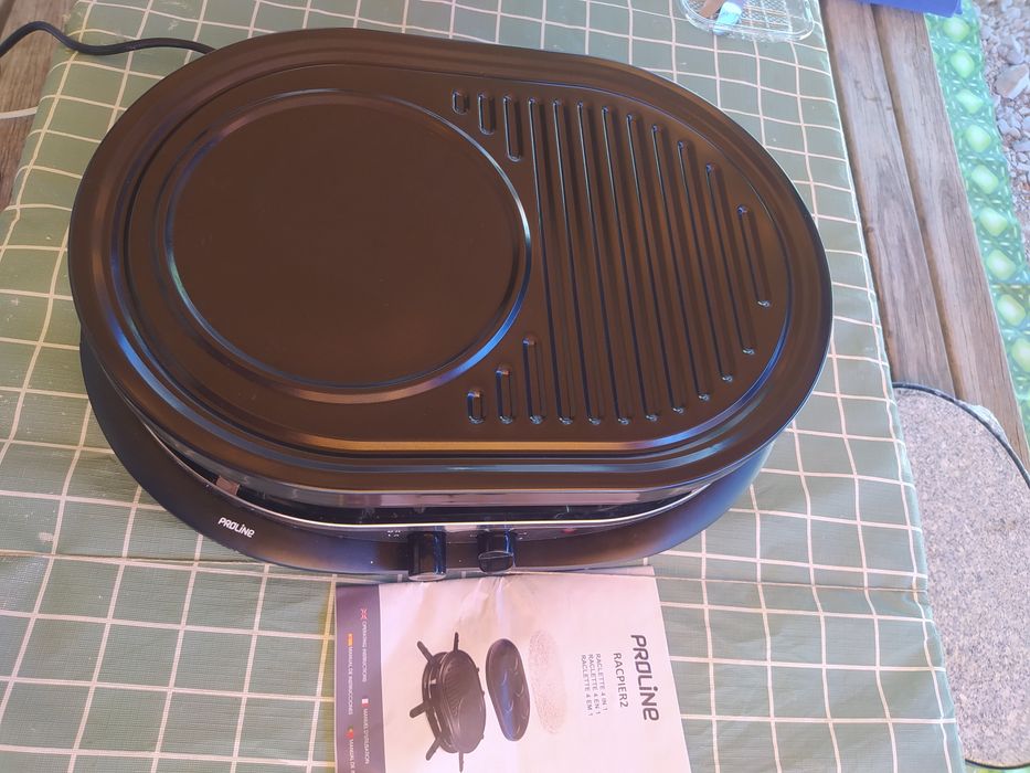 Grelhador Raclette 4 em 1