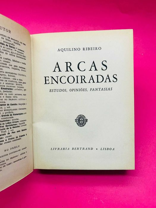 Arcas Encoiradas - Aquilino Ribeiro