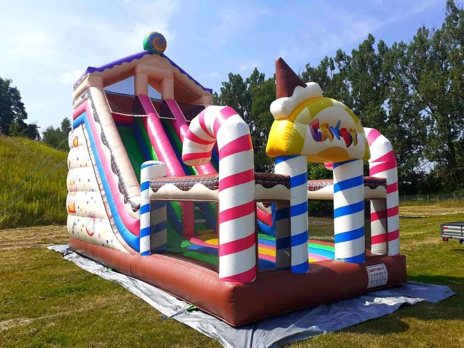 Zamek dmuchany, zjeżdżalnia dmuchana, dmuchaniec, dmuchańce, radość!