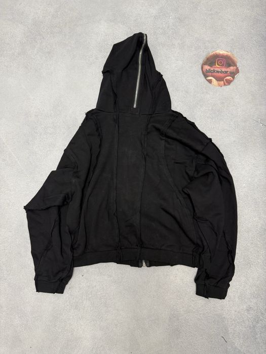 зип худи Thug Club black star zip up vetements balenciaga