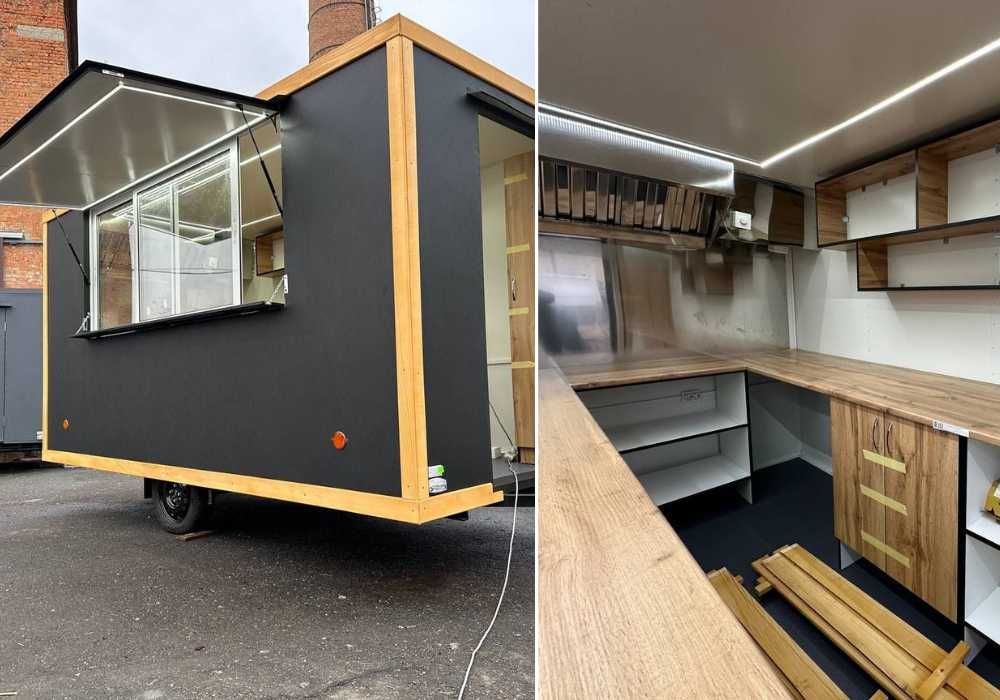 Торговый прицеп, кофейня, шаурма, фудтрак, маф СКЛАД большой выбор 2×4