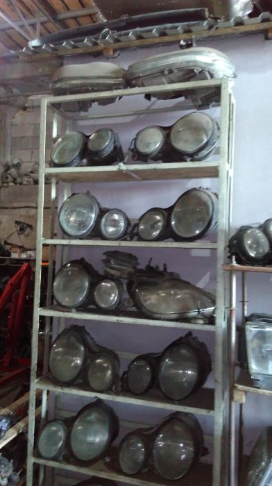 Фари передні Mercedes W124 W210 W201 W202 W140 W220 ML163 Vito W168