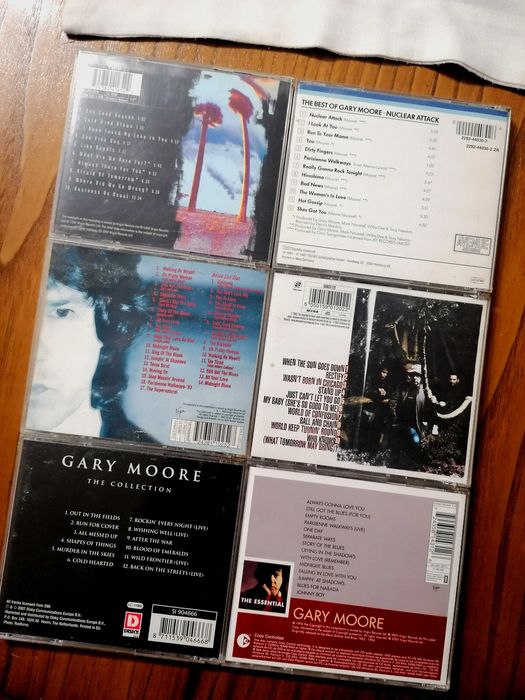 Coleção Cds Gary Moore