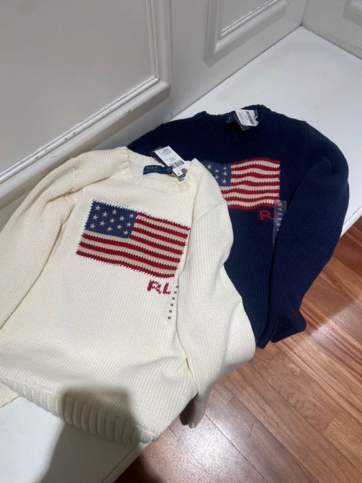 Светр polo ralph lauren білий молочний