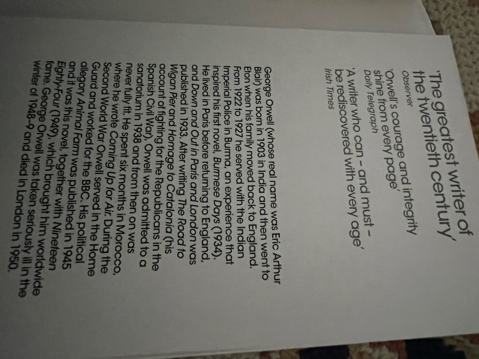 George orwell complete novels