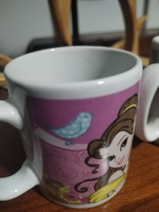 Conjunto 3 canecas Disney princess
