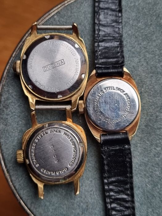 Винтажные женские позолоченые часы