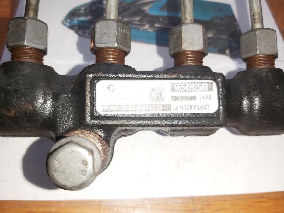 Régua Alta pressão Peugeot Citroen Ford Mazda 1.6 Hdi Tdci