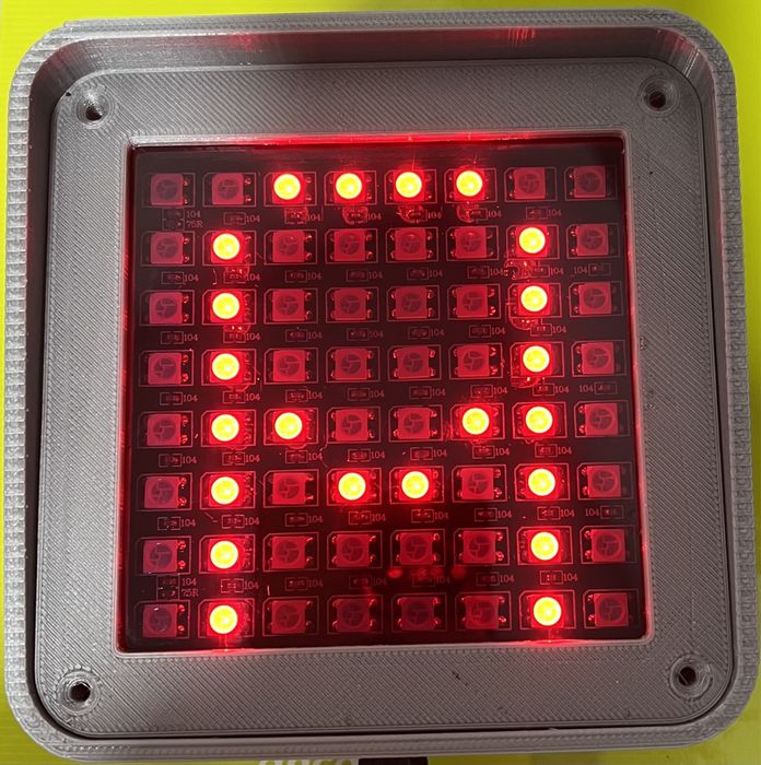 Iflag led sim racing com ímanes