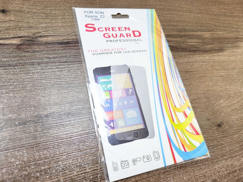 Folia Ochronna Szkło Poliwęglan Na LCD Telefon Sony Xperia Z2