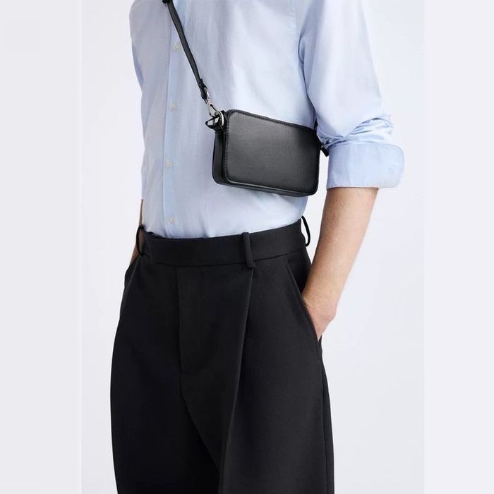Сумка Клатч Zara через плече прямокутна