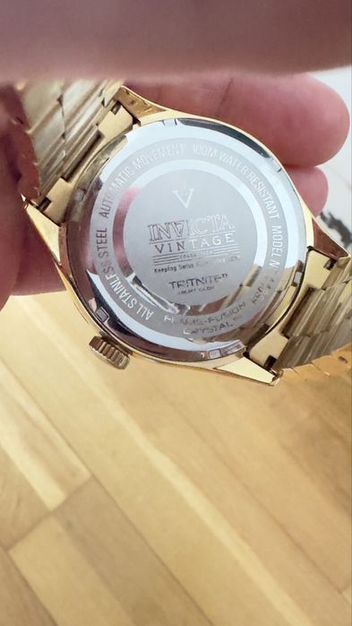 Relogio Invicta vintage raro automatico.(usado 1 vez )