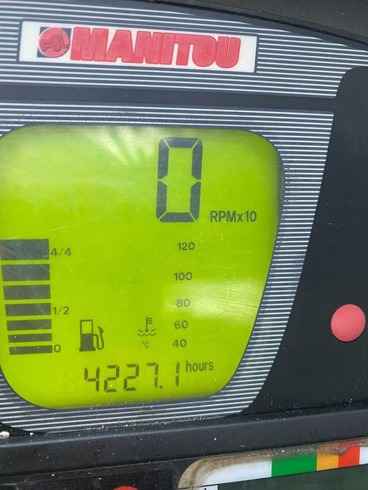 Ładowarka Manitou MRT 2150 Privilege Rok 2008 Ważne UDT