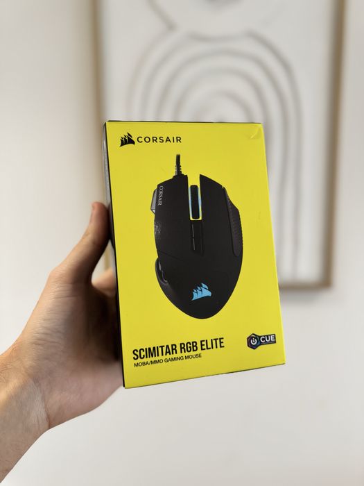 Rato Corsair Scimitar RGB Elite (Novo em Caixa)