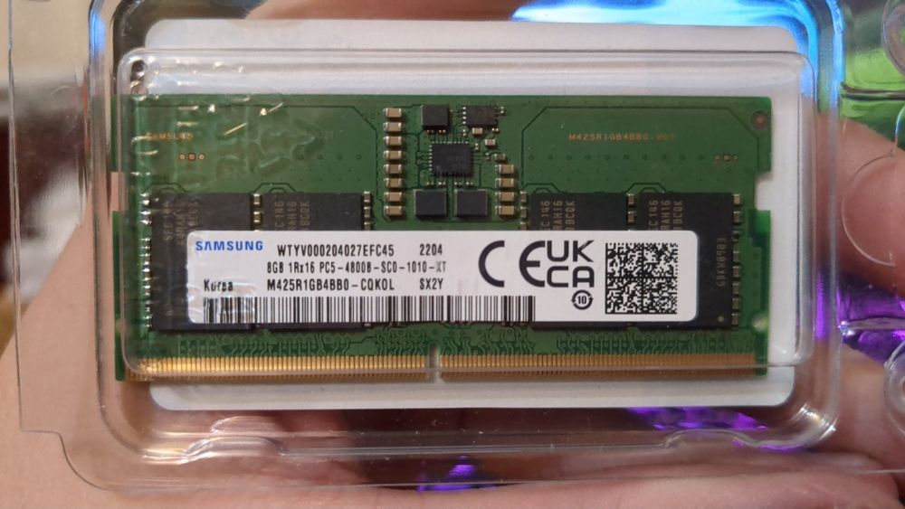 Оперативна пам'ять Samsung DDR5 8gb CL32 4800