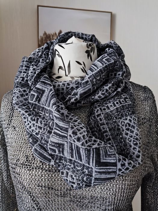 Komin szary na chłodne dni