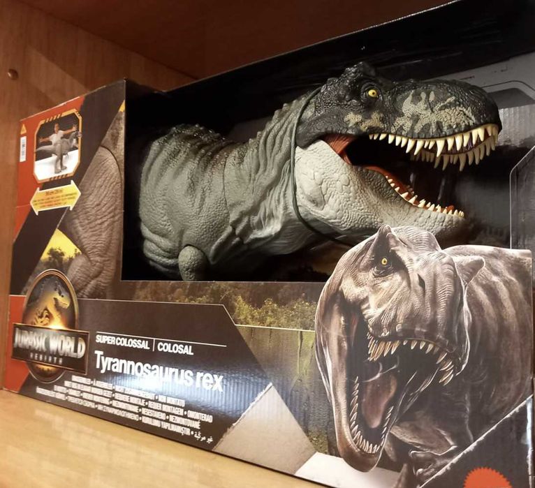 Jurassic World T-rex Tyrannosaurus Rex supercolossal 99 cm dinossauro