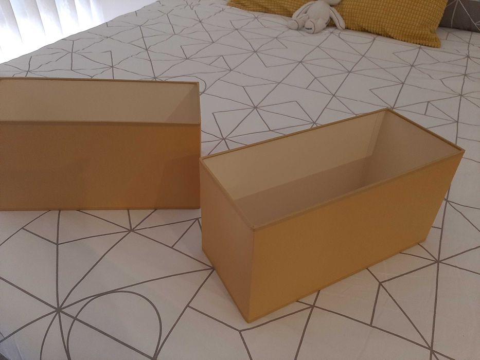 Abajours novos cor mostarda