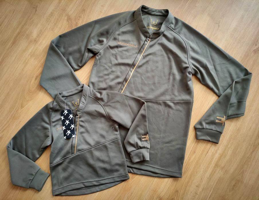 2x nowa bluza termoaktywna piłkarska Tata+Syn Wunderelf Walter S i 116