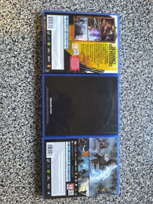 Infamous second son/Final fantasy 15/Shadow of mordor PlayStation 4