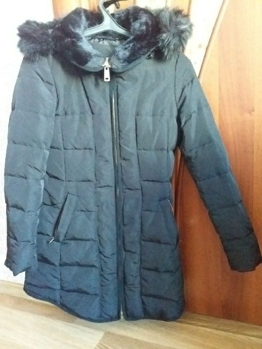 пальто-пуховик(дутое) в идеальном состоянии!